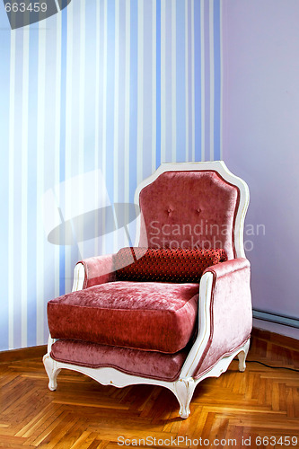 Image of Red armchair