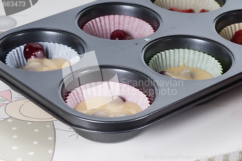 Image of Prepering cup-cakes