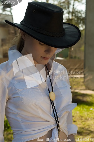 Image of Woman-cowboy