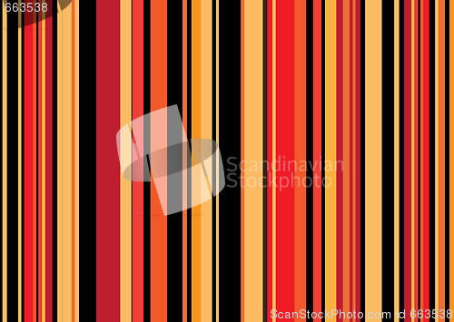 Image of dark autumn stripe retro