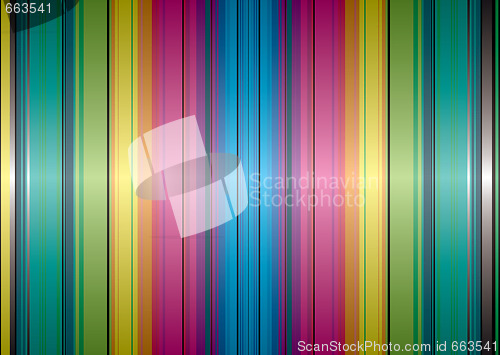 Image of rainbow band background