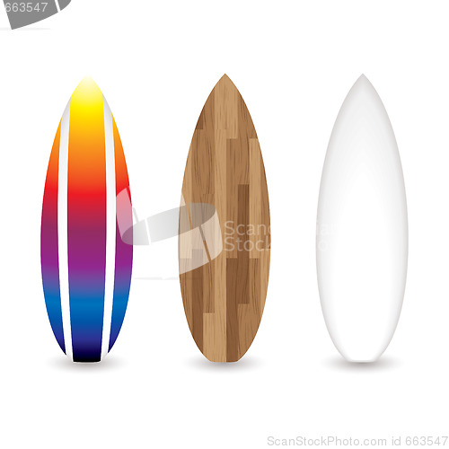 Image of retro surfboards