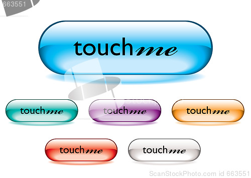 Image of touch me button