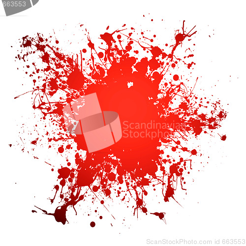 Image of blood curddle