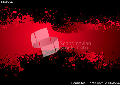 Image of blood banner dark