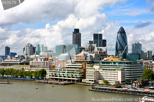 Image of Sunny London landscape