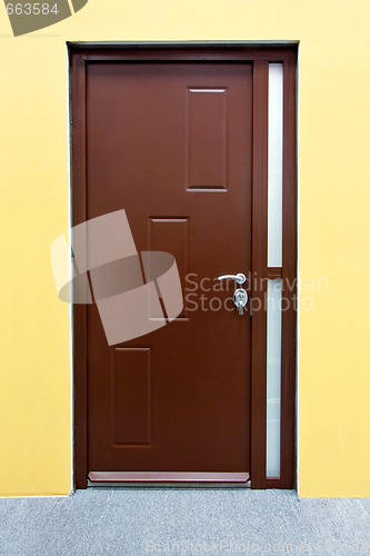 Image of Brown door