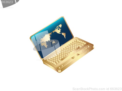 Image of Golden notebook