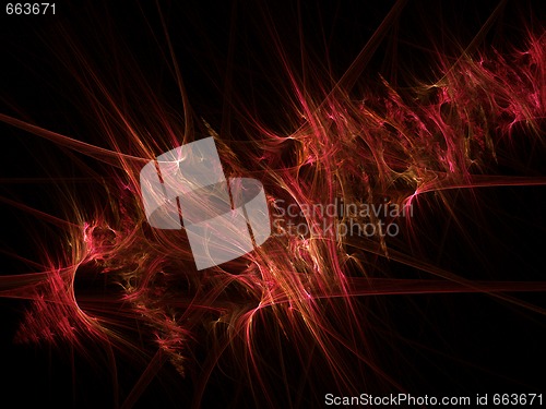 Image of Black and red modern background