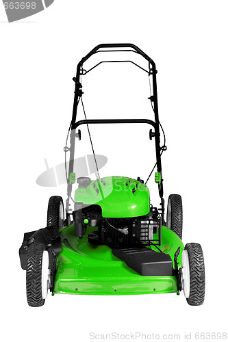 Image of Lawnmower Isolated