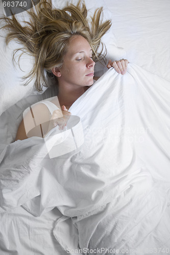 Image of Woman Asleep