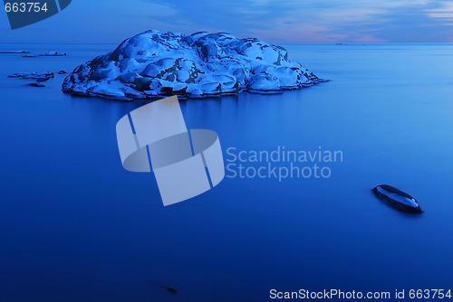 Image of The cold blue hour