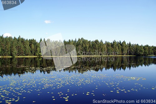 Image of Blue Lake Reflections