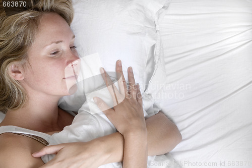 Image of Woman Asleep