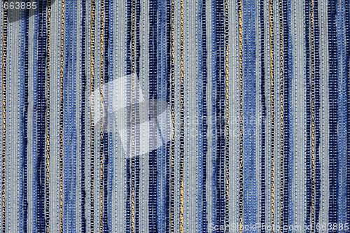 Image of Blue fabric textured background