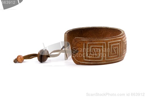 Image of leather bracelet