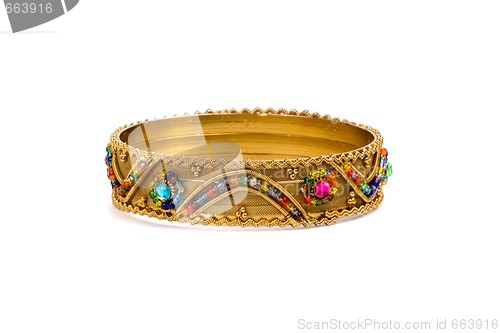 Image of golden bracelet