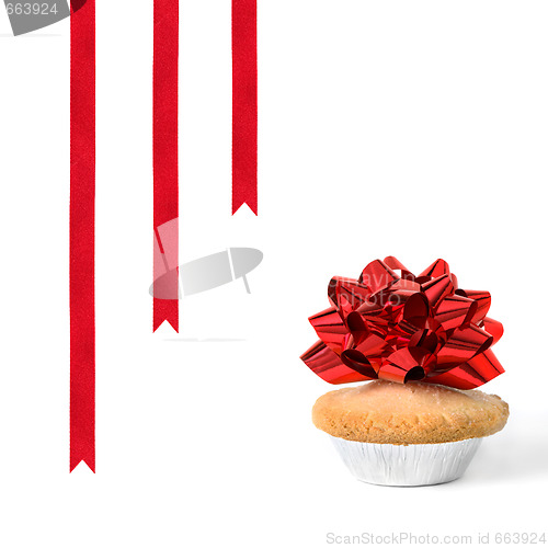 Image of Christmas Mince Pie and Ribbons