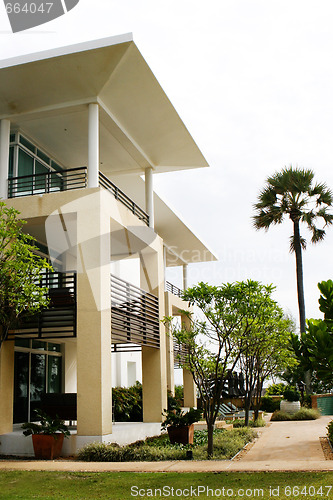 Image of Modern apartments.