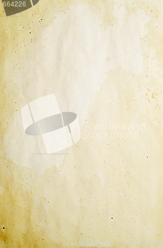 Image of old stained paper