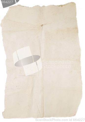 Image of old torn paper
