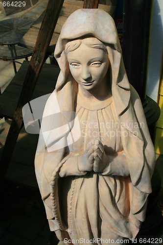 Image of Statue of a Virgin Mary