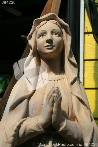 Image of Statue of a Virgin Mary