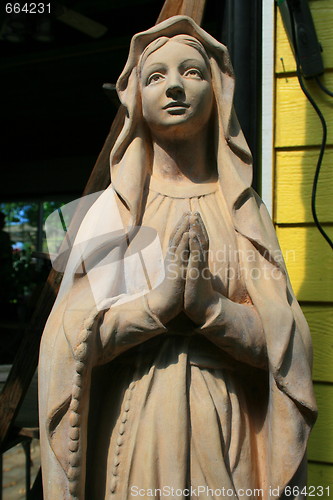 Image of Statue of a Virgin Mary