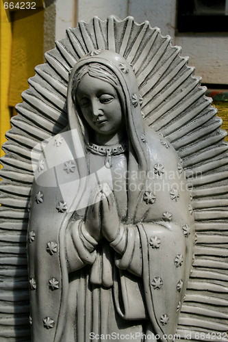 Image of Statue of a Virgin of Guadalupe