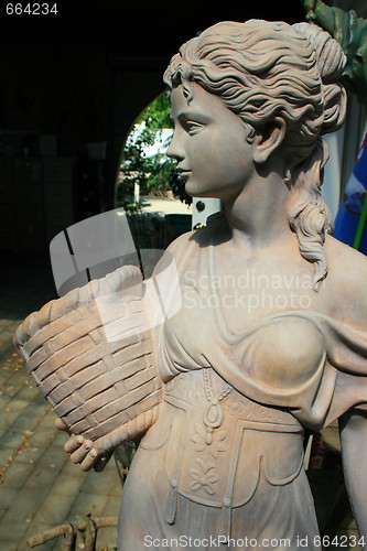 Image of Statue of a Young Woman
