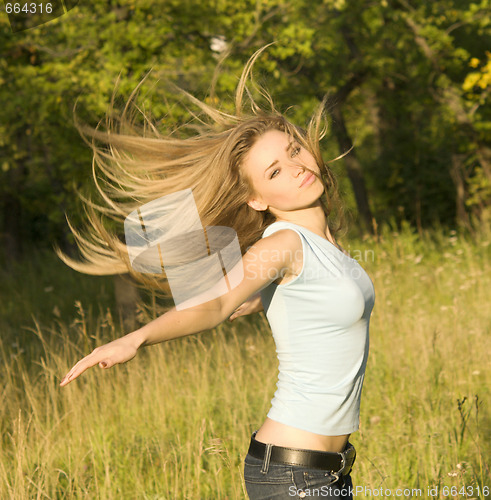 Image of long hair