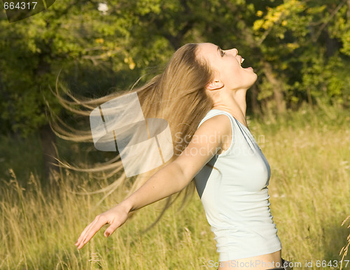 Image of happy woman