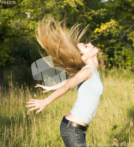 Image of happy woman