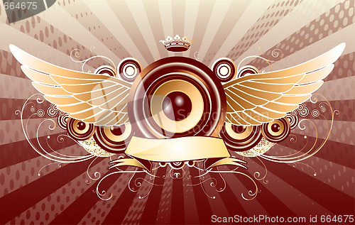 Image of  abstract party design