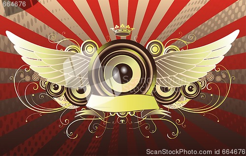 Image of abstract party design