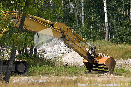 Image of Excavator Shovel