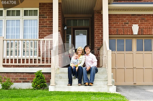 Image of Happy family at home