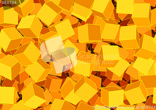 Image of funky cubes