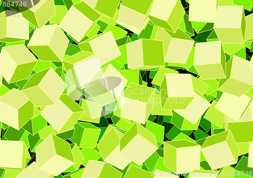 Image of funky cubes