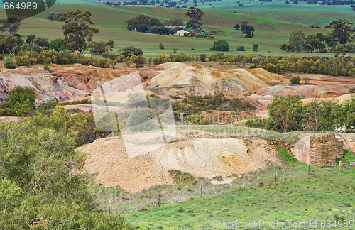 Image of old mine country landscape