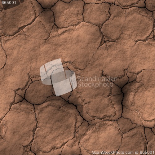 Image of dry cracked earth
