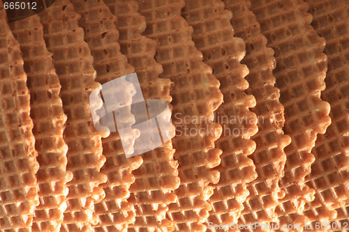 Image of waffle background 