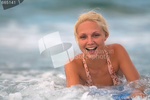 Image of bodyboarding fun