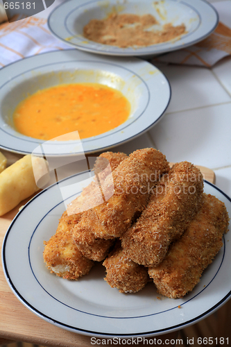 Image of Making potato croquettes