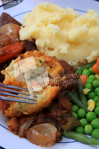 Image of Parsley dumpling vertical