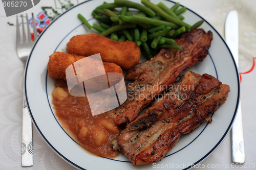 Image of small Belly pork meal