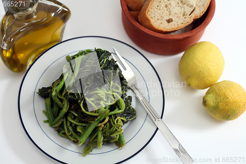 Image of Greek wild greens or vlitsa