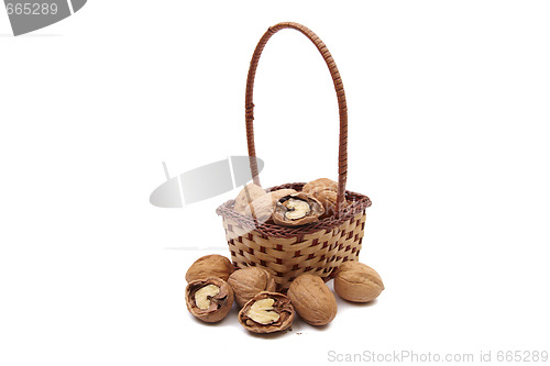 Image of Walnuts in basket