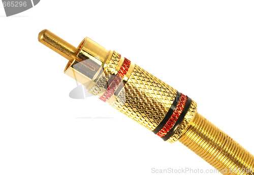 Image of Golden Plated RCA Connector