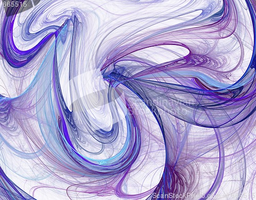 Image of colorful lines disorder